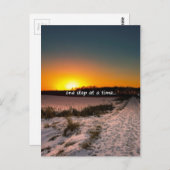 Één Stap tegelijkertijd Briefkaart (Voorkant / Achterkant)