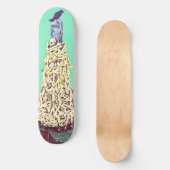 Een stapel Botten van de ODDFISCH Skateboards! Skateboard (Voorkant)