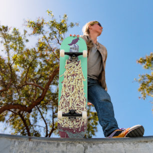 Een stapel Botten van de ODDFISCH Skateboards! Skateboard