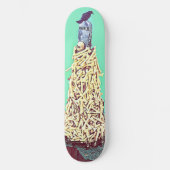 Een stapel Botten van de ODDFISCH Skateboards! Skateboard (Voorkant)