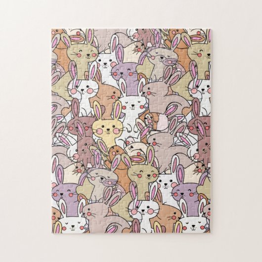Een stapel Bunnies. Stomme, maar uitdagend Legpuzzel (Verticaal)