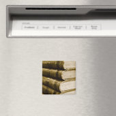 Een stapel oude boeken magneet (Insitu (Vaatwasser))