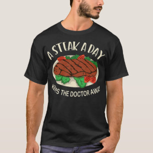 Een stapel per dag zorgt ervoor dat de arts zich a t-shirt