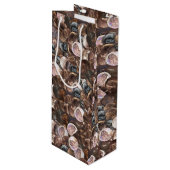 Een stapel van knuppels - één cent uitspreide acht wijn cadeautas (Voorkant Gekanteld)