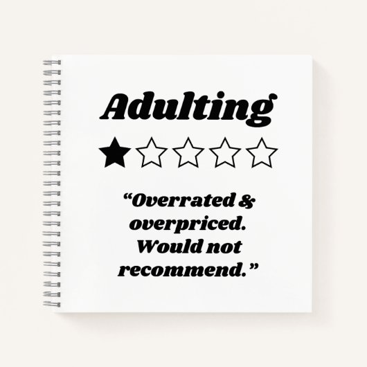 Eén Star-Review toevoegen Notitieboek (Voorkant)
