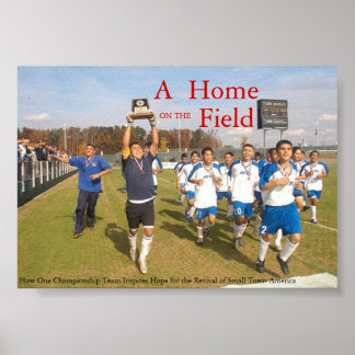 Een startpunt op het veld Poster 3