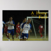 Een startpunt op het veld Poster I (Voorkant)
