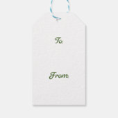 Een Steampunk Gift Label Cadeaulabel (Achterkant)