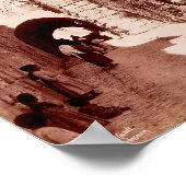 Een steeg in Jeruzalem Poster (Hoek)