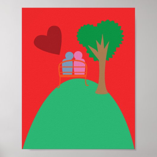 Een stel dat uitgaat poster (Voorkant)