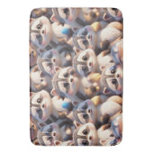 Een stel wasberen badmat (Voorkant Verticaal)