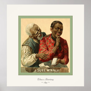 Een stelbare winnaar ~ 1.895 ~ Adverteren Poster