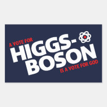 Een stem voor Higgs-Boson is een stem voor God!