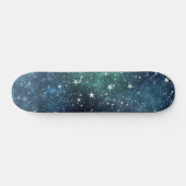 Een ster gevulde nacht skateboard (Horizontaal)