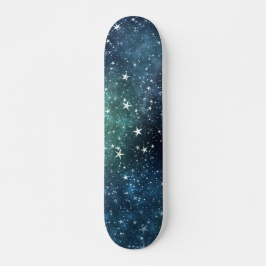 Een ster gevulde nacht skateboard (Voorkant)
