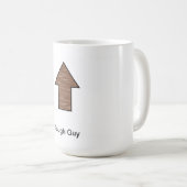 Een stevige Guy-Mok Koffiemok (Voorkant rechts)