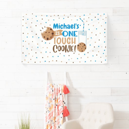 Eén stevige koekjeskoekje eerste verjaardag van Ba Spandoek (Insitu)