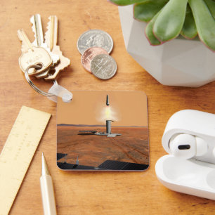 Een stijgend voertuig verlaat Mars. 2 Sleutelhanger