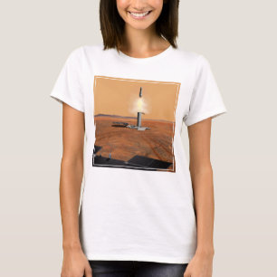 Een stijgend voertuig verlaat Mars. 2 T-shirt