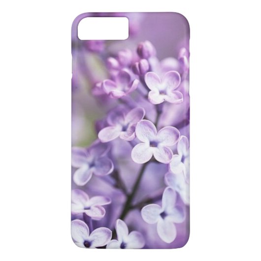 Een stijlvol Lila Design iPhone Case (Achterkant)