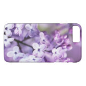 Een stijlvol Lila Design iPhone Case (Achterkant (Horizontaal))