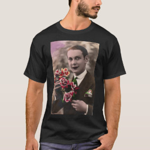 Een stijlvolle jonge hart kloppen t-shirt