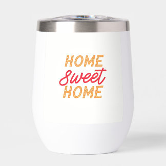 Een stijlvolle kruik met design "Home Sweet Home"