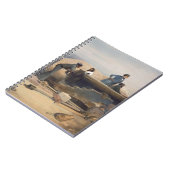 Een stille dag in de diamantbatterij, bord van 'Th Notitieboek (Linkerzijde)