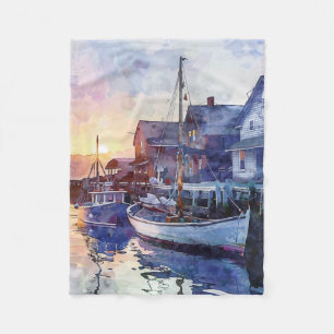 Een Stille Haven Fleece Deken