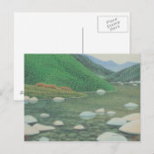 Een stille hoek in de bergen briefkaart (Voorkant / Achterkant)