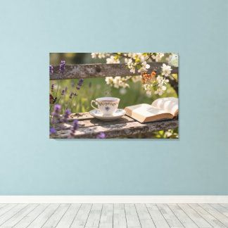 Een stille plek om te verblijven canvas afdruk