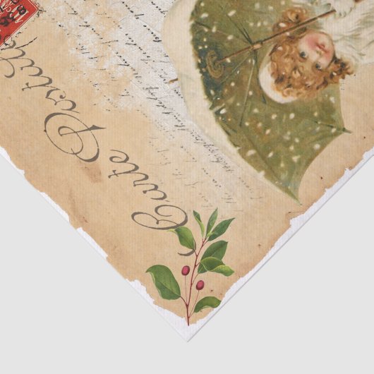 Een stille speelse krant tissuepapier (Detail)