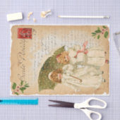 Een stille speelse krant tissuepapier (Craft)