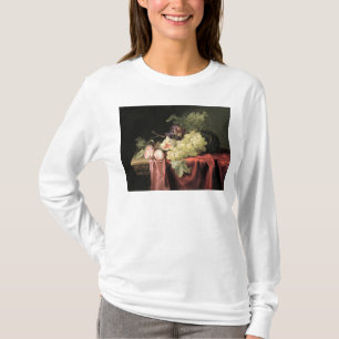 Een stilstaand leven met druiven, pruimen t-shirt