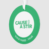 Een Stir veroorzaken Ornament (voorkant)