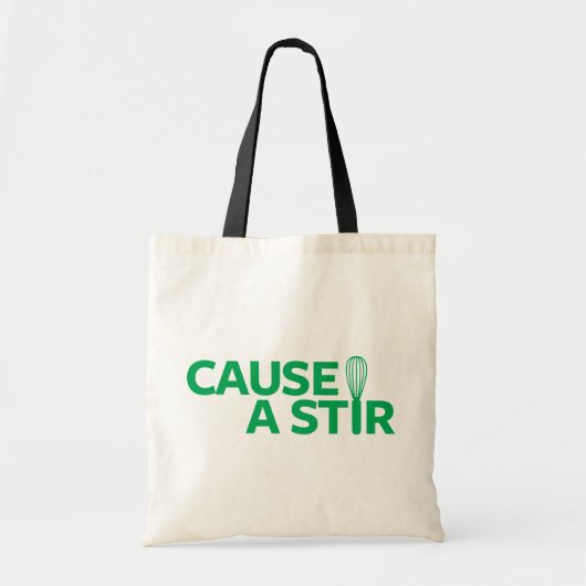 Een Stir veroorzaken Tote Bag (Voorkant)
