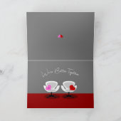 Een stoel hebben feestdagen kaart (Binnen)