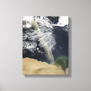 Een stofpluim canvas afdruk