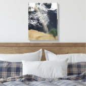 Een stofpluim canvas afdruk (Insitu (Slaapkamer))