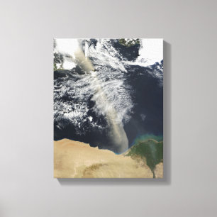 Een stofpluim canvas afdruk