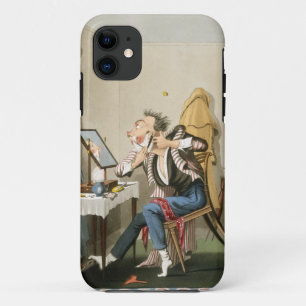 Een stomp scheermes, pub. door Hunt, 1827 (gekleur iPhone 11 Hoesje