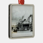 Een stoomengine-fabricage en ijzerwerken metalen ornament (Rechts)