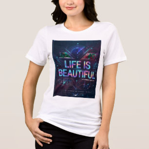 Een storing in de machine Tri-Blend shirt