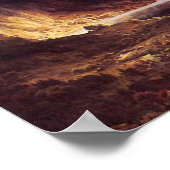 Een storm in het Rock Mountains, Bierstadt Albert Poster (Hoek)