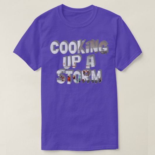 Een Storm koken T-shirt (Design voorkant)