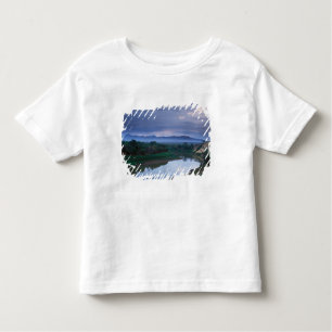 Een stormachtige ochtend met bedreigende wolken kinder shirts