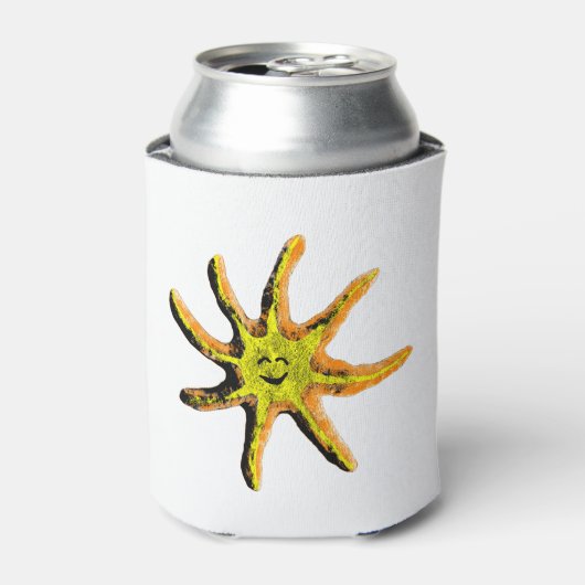 Een straal van geluk blikjeskoeler (Blikje Voorkant)