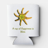 Een straal van geluk blikjeskoeler (Achterkant)