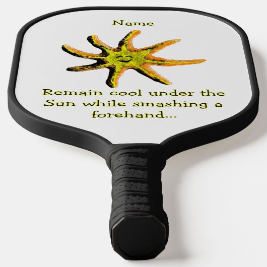 Een straal van geluk pickleball paddle (Laagn)