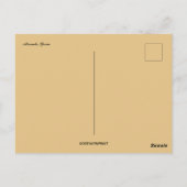 Een straat in Alicante Briefkaart (Achterkant)